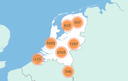 Screenshot van kaartje van waarismijnstemlokaal.nl