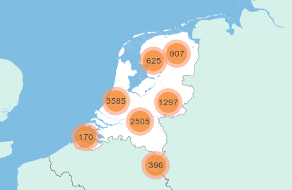 Screenshot van kaartje van waarismijnstemlokaal.nl
