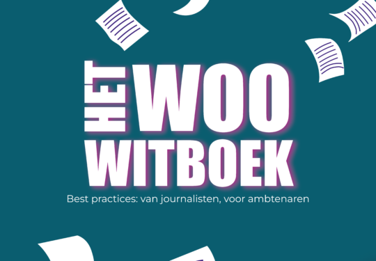 Voortkant van het Woo Witboek