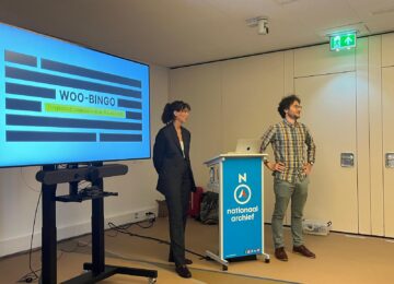 Presentatie Woo-bingo in het nationaal archief