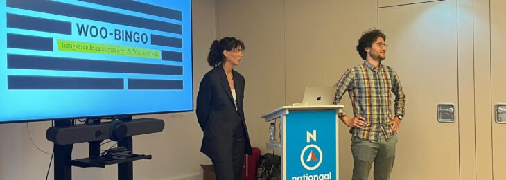 Presentatie Woo-bingo in het nationaal archief