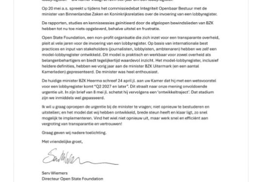 sc kamerbrief