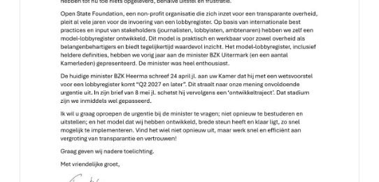 sc kamerbrief
